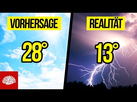 Sind Wettervorhersagen falsch?