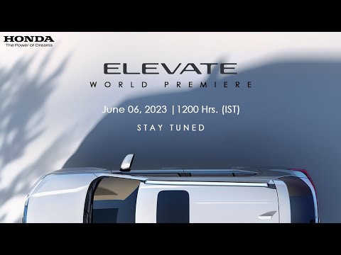 LIVE Telecast | World Premiere | Honda Elevate | Most awaited SUV