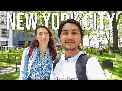 Walking DOWNTOWN MANHATTAN New York City with Professional Tour Guide @TheMeganDaily