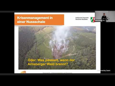 FTKatV 2021 – Workshop Institut der Feuerwehr NRW - Vegetationsbrandforschung und Weiterbildung