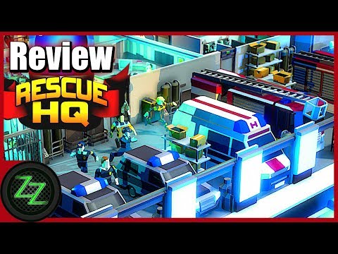 Rescue HQ Review [Deutsch/German] Polizei, Feuerwehr &amp; Rettungsdienst Simulator im Test [Tycoon Game