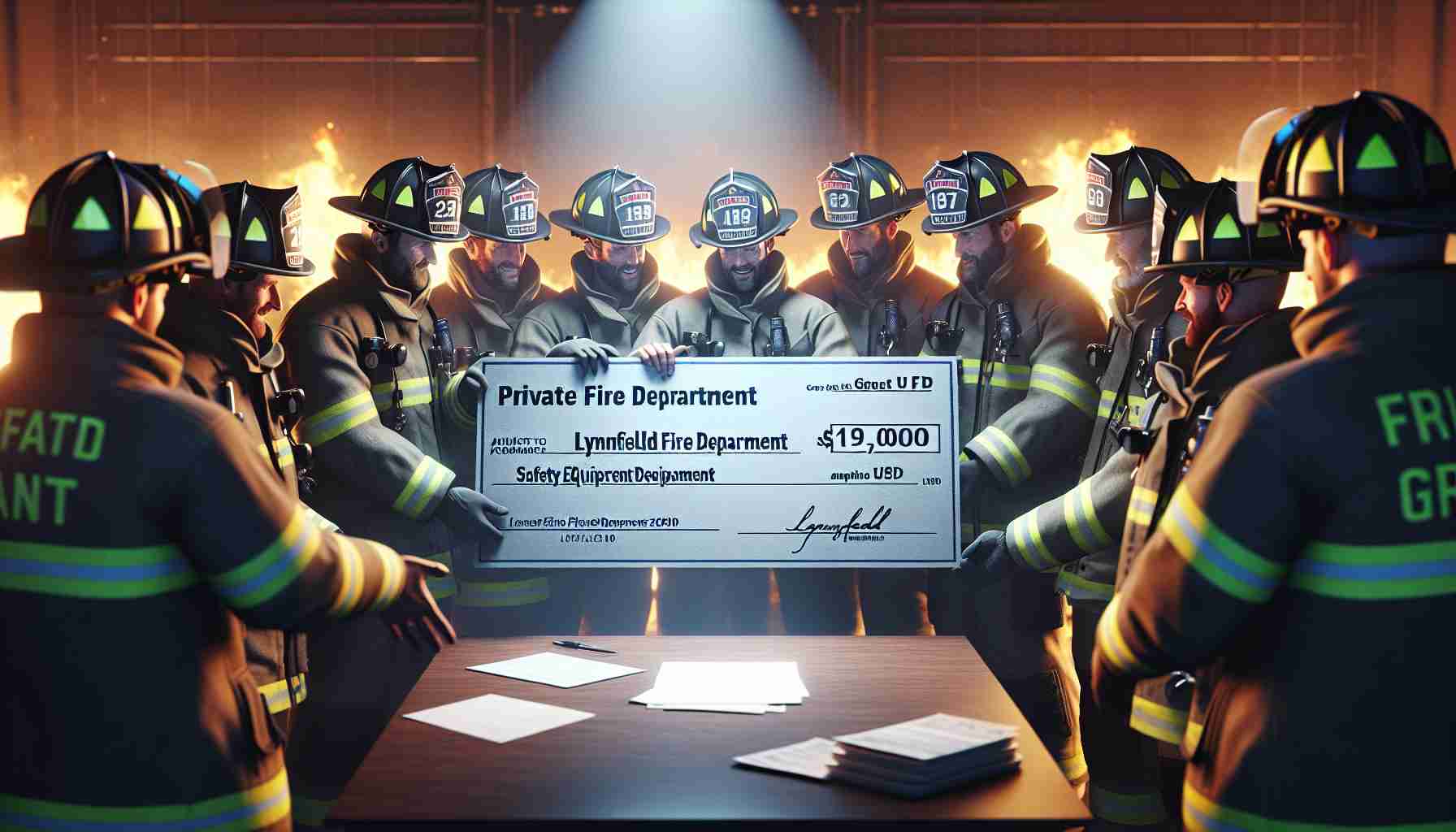 Der Lynnfield Feuerwehrabteilung wird ein Zuschuss für Sicherheitsausrüstung in Höhe von 19.000 USD gewährt