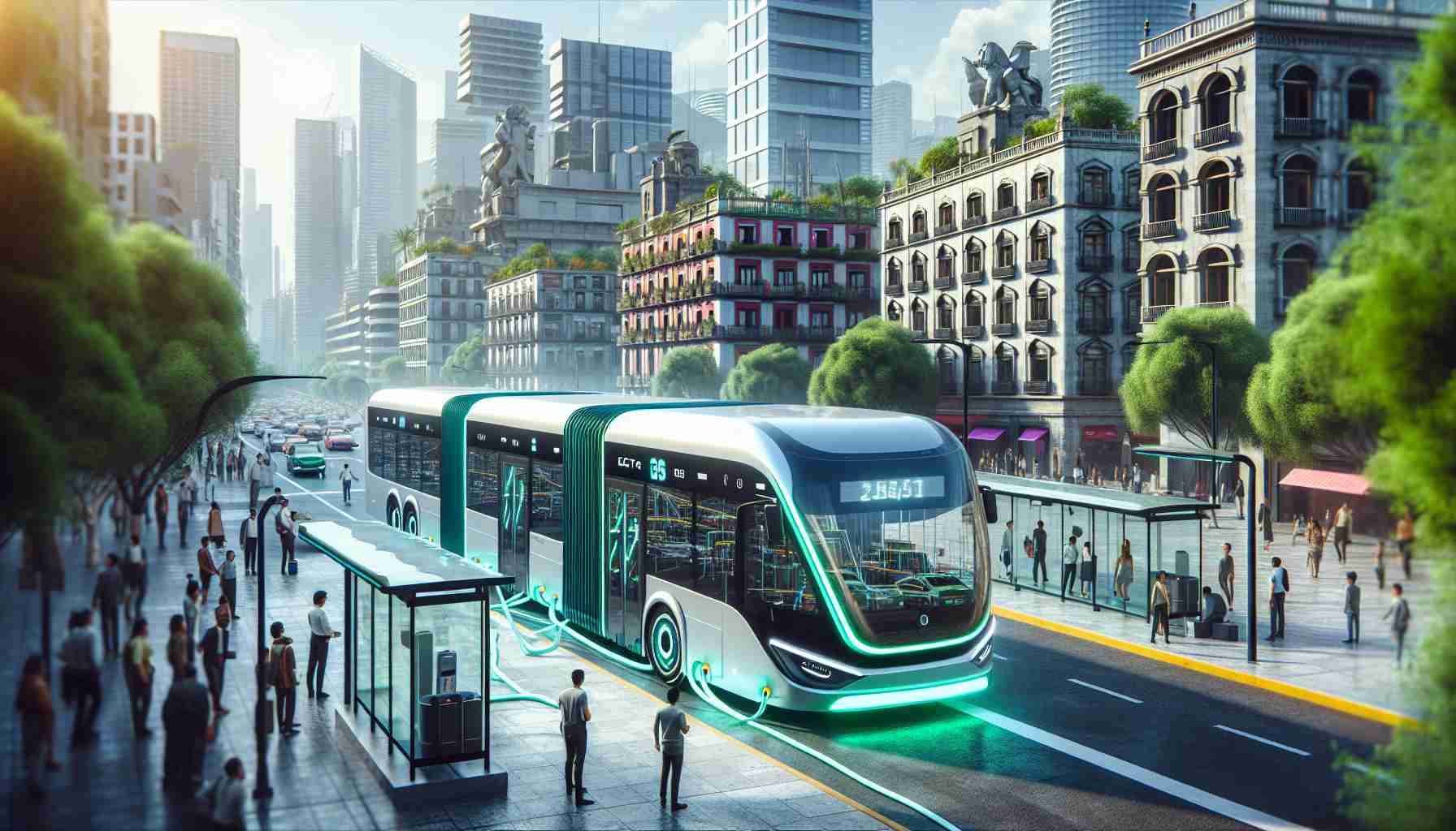 Meet the Giant Electric Bus That’s Set to Transform Mexico’s Transit Scene!