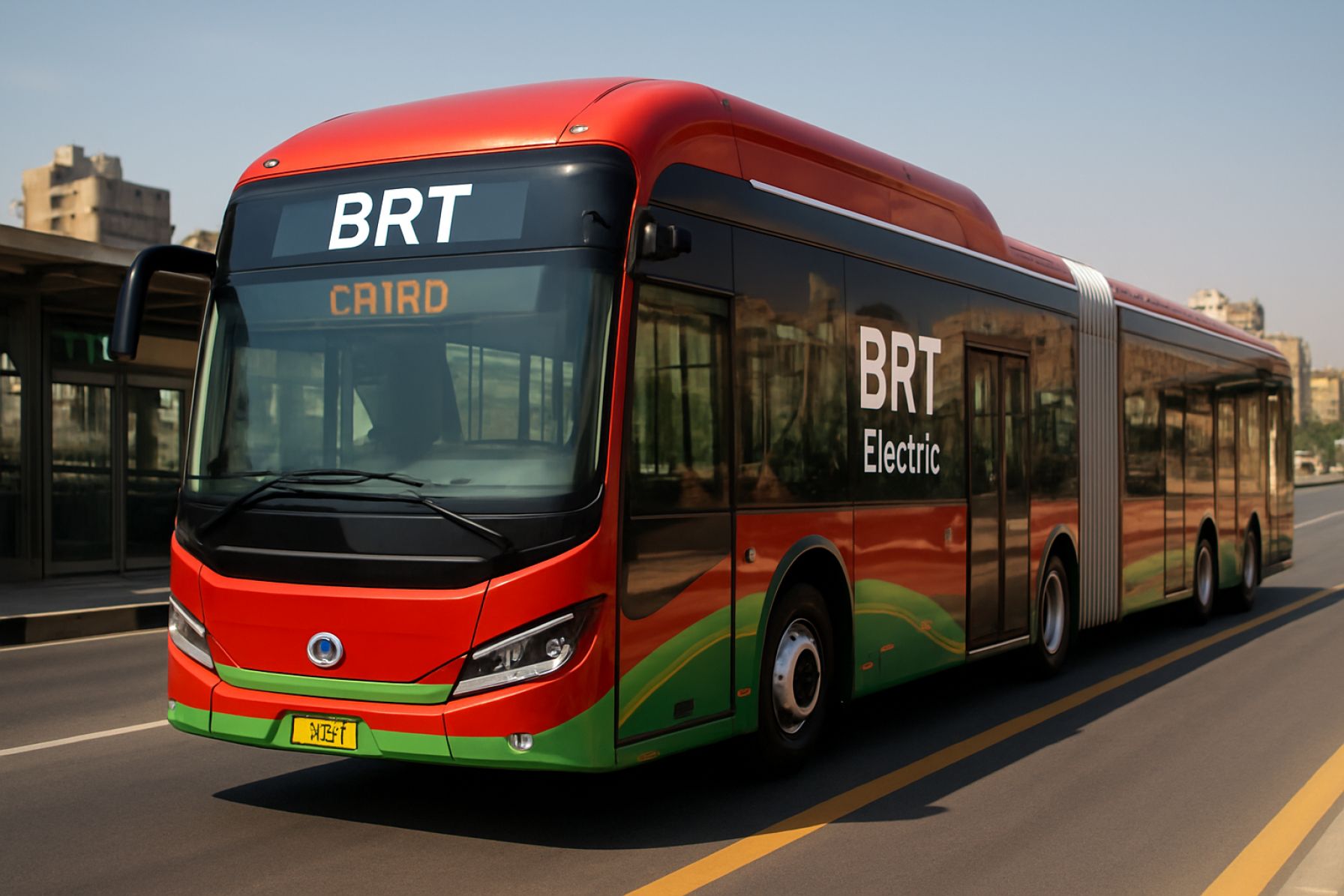 Egypt Unveils Game-Changing BRT Electric Bus System: Cairo’s Green Transit Revolution Takes Off